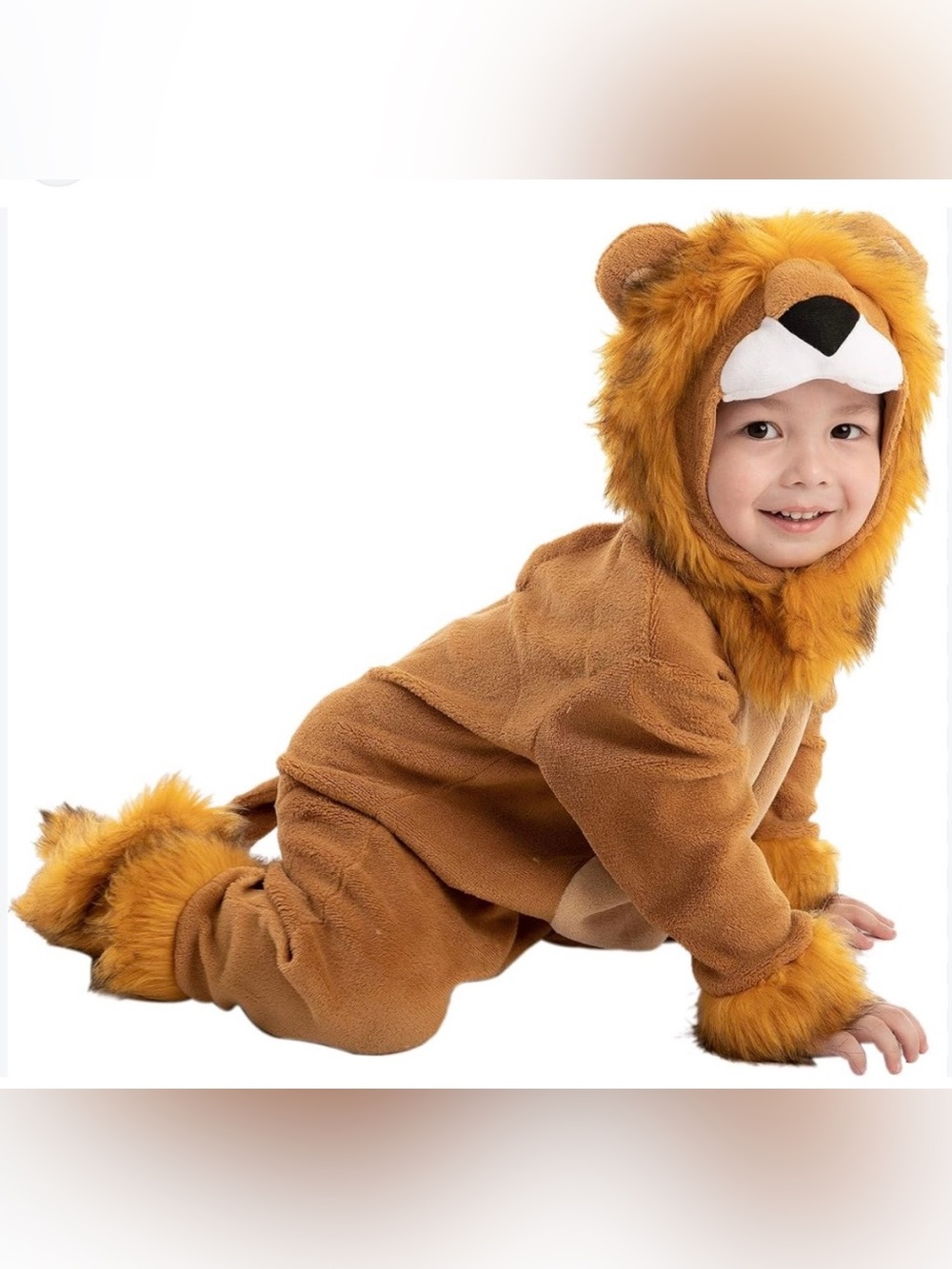 Spooktacular Creations Baby Lion Costume Halloween Animal Suit 12-18 Months